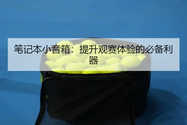 笔记本小音箱：提升观赛体验的必备利器