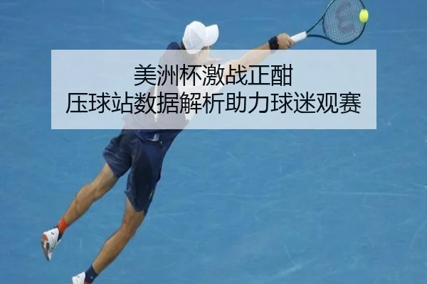 美洲杯激战正酣 压球站数据解析助力球迷观赛